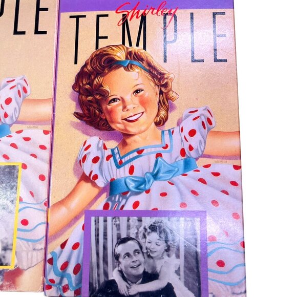 Shirley Temple Collection VHS Box Set: Curly Top Baby Take A Bow & Heidi - Picture 6 of 8